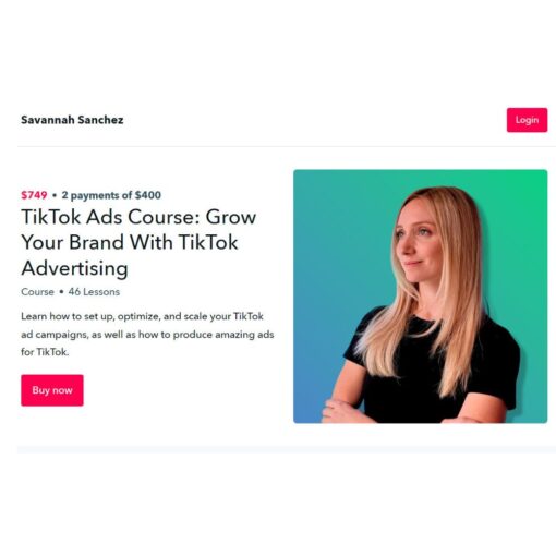 [Video Course] TikTok Ads Course by Savannah Sanchez - Image 2