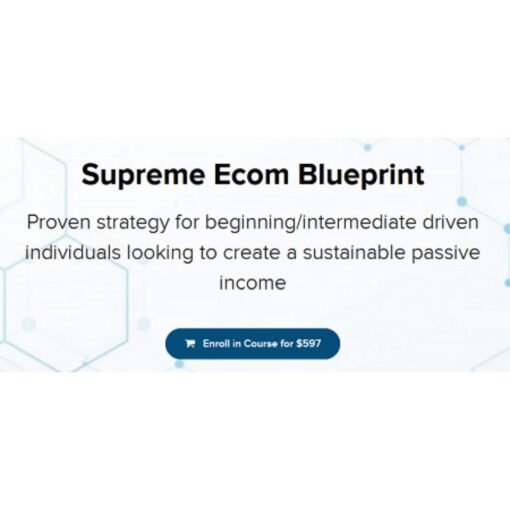 [Video Course] Supreme Ecom Blueprint by Alex Hampton