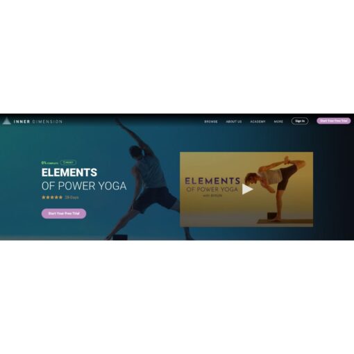 [Video Course] Elements of Power Yoga by Inner Dimension - Image 2