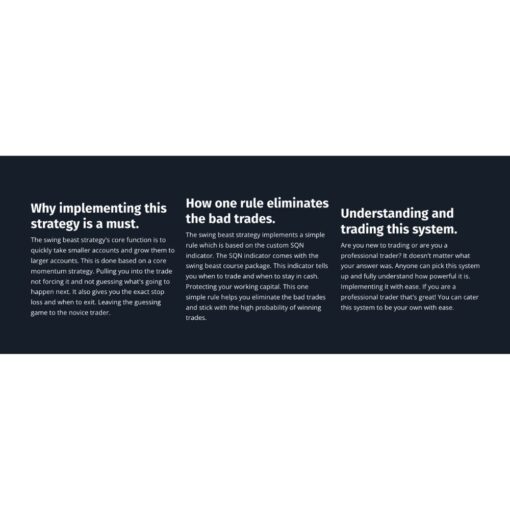 [Video Course] Swing Beast Momentum Strategy by Pollinate Trading - Image 2