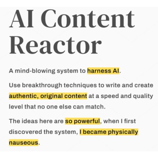 [Video Course] AI Content Reactor by Rob Lennon