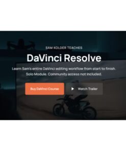 [Video Course] DaVinci Resolve Masterclass by Kolder Creative