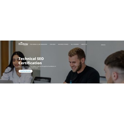 [Video Course] Technical SEO Certification by BlueArray