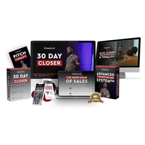 [Video Course] 30 Day Closer by Cole Gordon