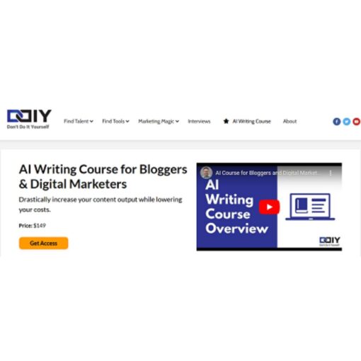 [Video Course] AI Writing Course for Bloggers & Digital Marketers by Geoff Cudd - Image 2