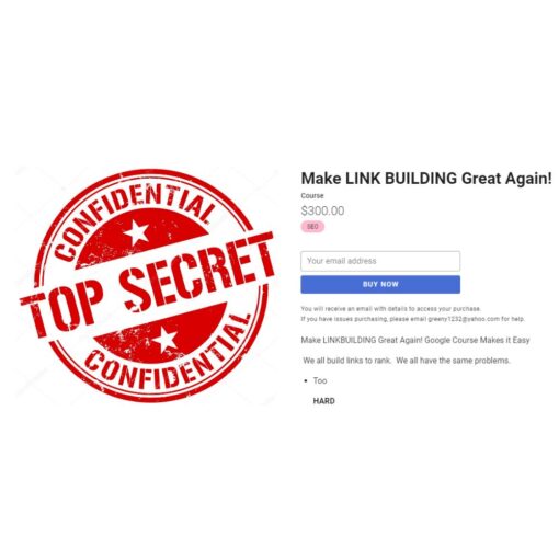 [Video Course] Make LINK BUILDING Great Again by Holly Starks