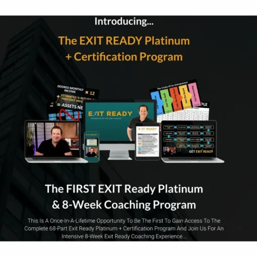 [Video Course] Exit Ready Platinum by Roland Frasier