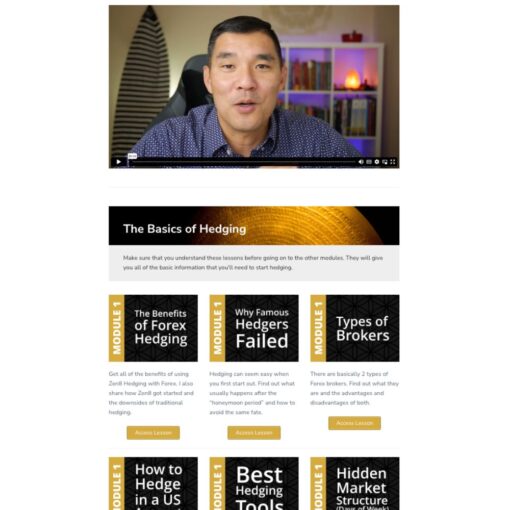 [Video Course] Zen8 Forex Hedging Program by Trading Heroes - Image 2