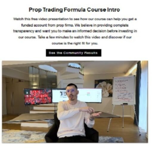 [Video Course] Prop Trading Formula by Trading Busters