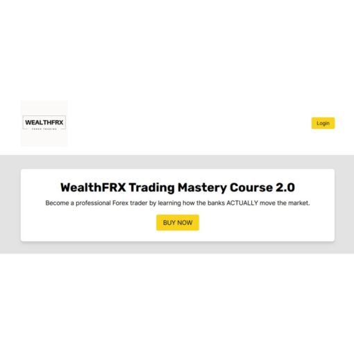 [Video Course] WealthFRX Trading Mastery Course 2.0