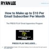 [Video Course] The PRESS PLAY Email Apprentice Program by Ryan Lee - Image 2