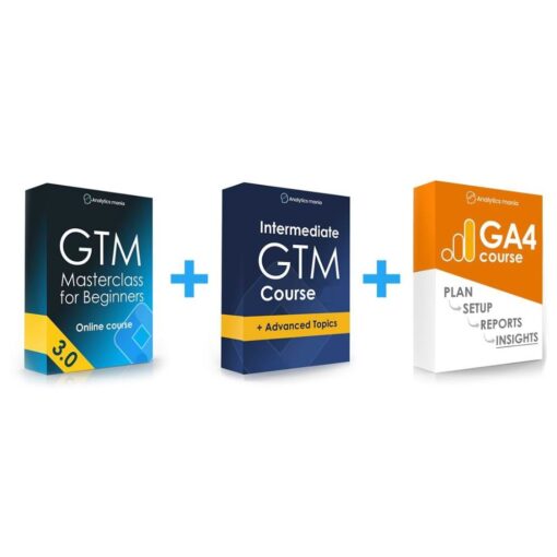 [Video Course] Google Tag Manager Course Bundle by Analytics Mania