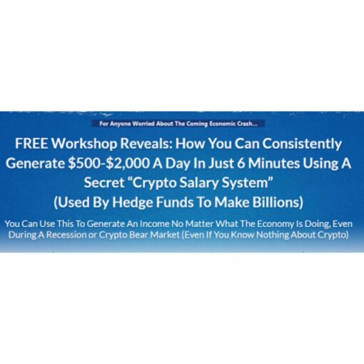 [Video Course] Crypto Salary System by Scott Phillips