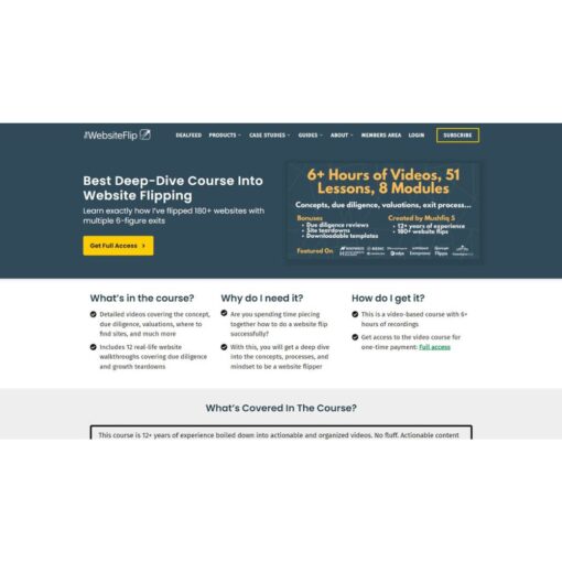 [Video Course] Website Flipping Course by Mushfiq Sarker - Image 2