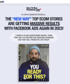 [Video Course] How to run Facebook Ads 2.0 by Nick Shackelford, Foundr
