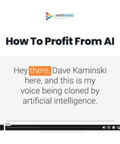 [Video Course] How To Profit From AI by Dave Kaminski