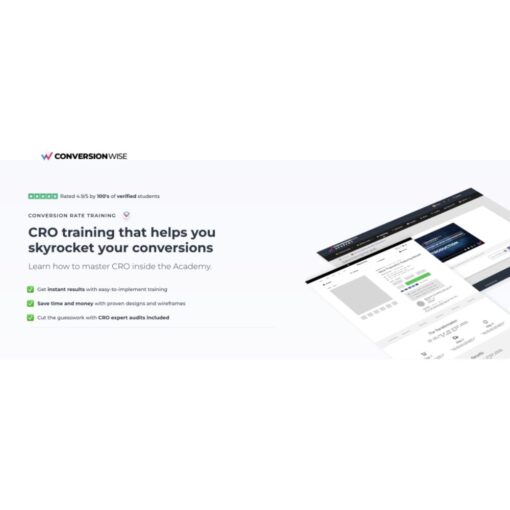[Video Course] Conversion Rate Training by ConversionWise