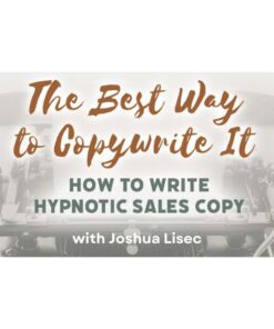 [Video Course] HYPNO WRITING BUNDLE 2024 – The Best Way to Copywrite It + Train Ride to Greatness by  Joshua Lisec