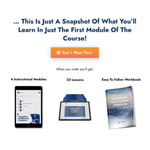 [Video Course] Founder’s Fulfillment Freedom+OTO by Mike Shreeve - Image 2