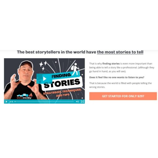 [Video Course] Finding Stories by Matthew Dicks