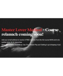 [Video Course] The Master Lover Method by James Marshall