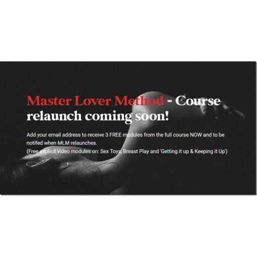 [Video Course] The Master Lover Method by James Marshall