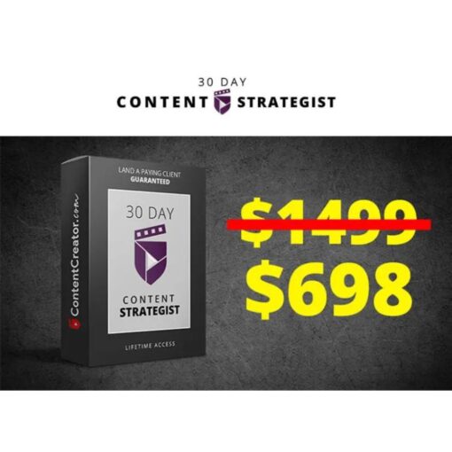 [Video Course] 30-Day Content Strategist by Paul Xavier - Image 2