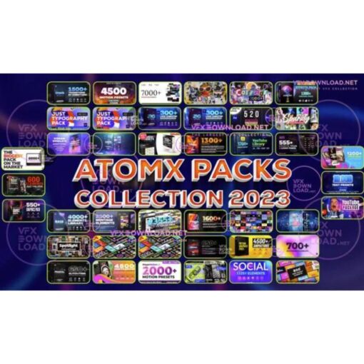 [Video Course] AtomX Packs Collection 2023