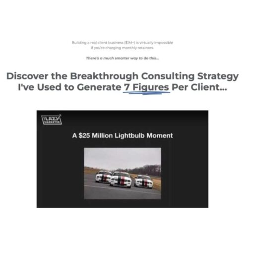 [Video Course] Masterclass 7-Figure Consulting by Chris Rempel