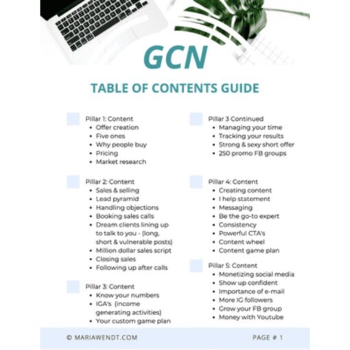 [Video Course] The Get Clients Now Business Coaching Program by Maria Wendt - Image 3