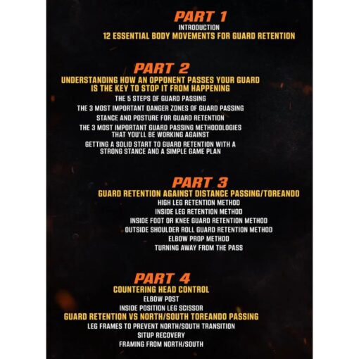[Video Course] The Fastest Way: To Develop An Unpassable Guard by John Danaher - Image 2