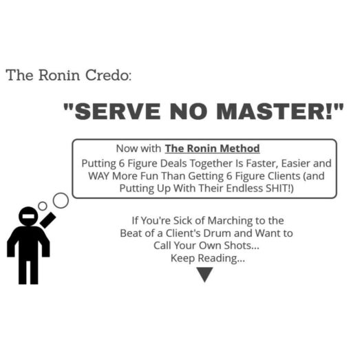 [Video Course] Royalty Ronin by Travis Sago