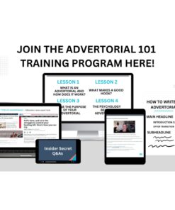 [Video Course] Advertorial 101 by Rachel Mazza