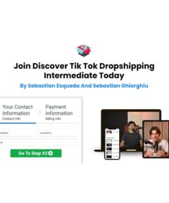 [Video Course] Discover Tik Tok Dropshipping Intermediate by  Sebastian Esqueda & Sebastian Ghiorghiu
