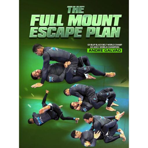 [Video Course] The Full Mount Escape Plan by Andre Galvao