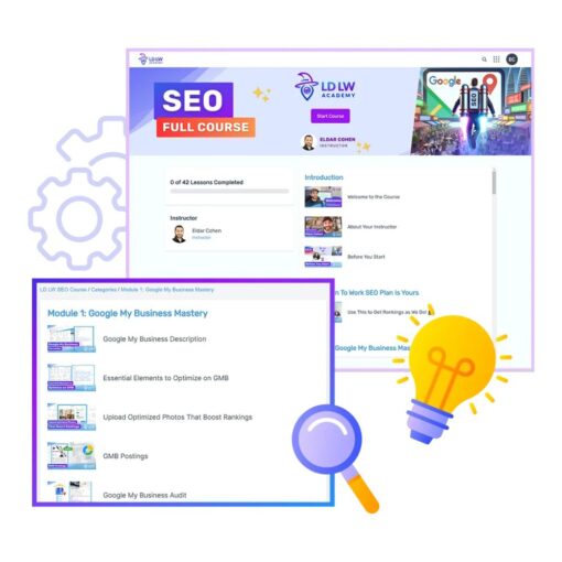 [Video Course] LD LW Seo Course by Eldar Cohen - Image 2