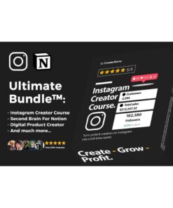 [Video Course] Instagram Creator Course (Ultimate Bundle) by Karolis Piliponis