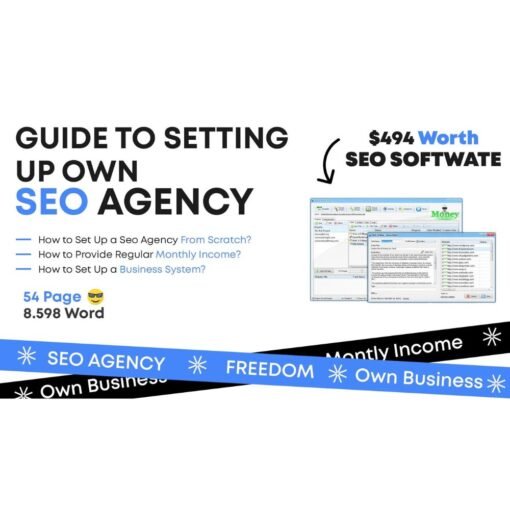 [PDF Course] How To Set Up Your Own SEO Agency From Home - 100% Fully Automated Business System by Uper Agency