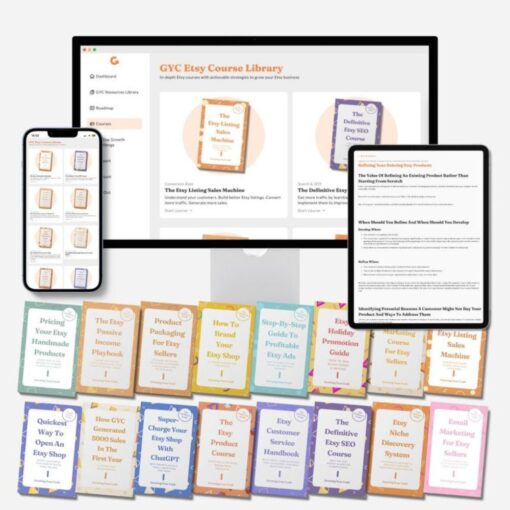 [PDF Course] Etsy Academy 2.0 by Growing Your Craft - Image 3