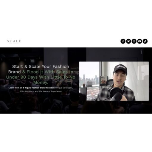 [Video Course] Scale That Product Fast Track Fashion Academy by David Kollar