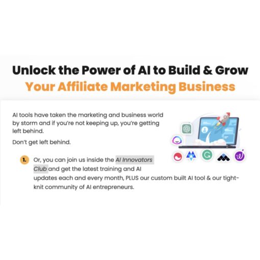 [Video Course] Ai Innovators Club by Alicia & Lorette
