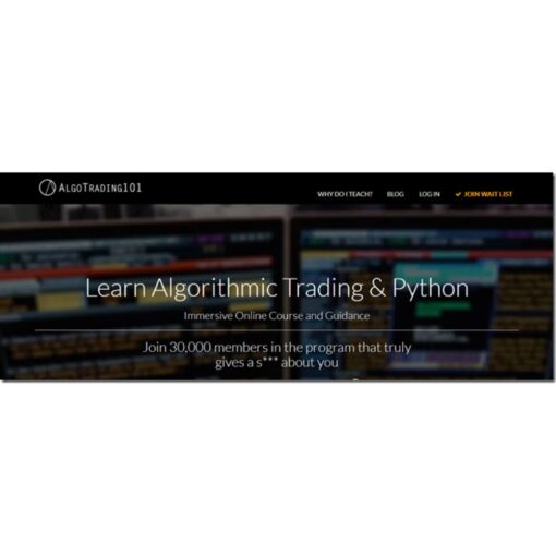 [Video Course] AlgoTrading101