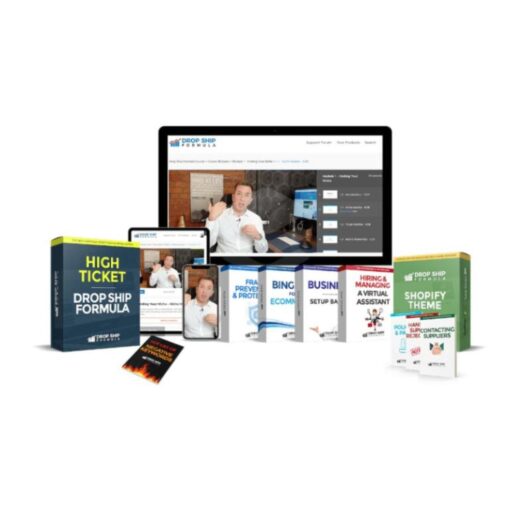 [Video Course] Drop Ship Formula High-Ticket Program by Simon Vernon