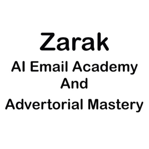 [Video Course] AI Email Academy And Advertorial Mastery by Zarak