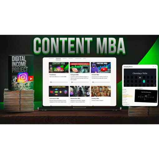 [Video Course] Content MBA by Digital Income Project