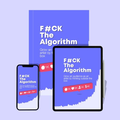 [PDF Course] F#CK The Algorithm – Grow an audience as an Artist by thinking Outside the Box by Teezy