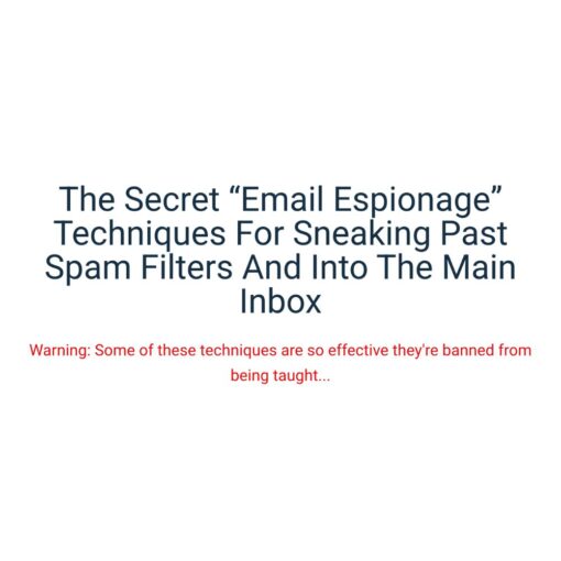 [Video Course] Email Espionage by BowTiedSystems - Image 2