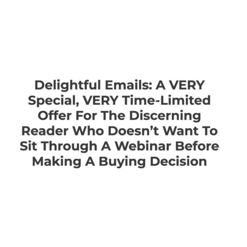 [Video Course] Delightful Emails by Matthew Kimberley - Image 2