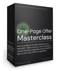 [Video Course] Masterclass Bundle by Jon Brosio