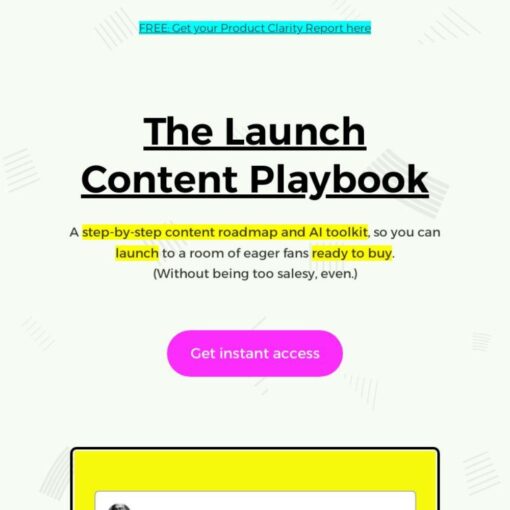 [Video Course] The Launch Content Playbook by Erica Schneider, Rob Lennon - Image 2